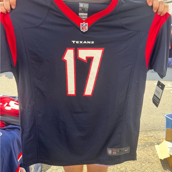 NFL Navy and Red On-Field Jersey - Picture 1 of 3